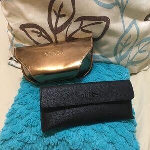 Guess eyeglasses/sunglasses cases bundle